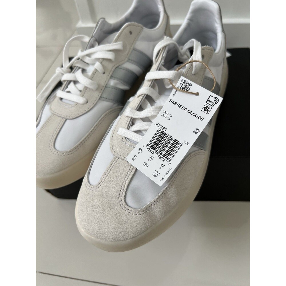 Adidas Barreda Decode Sneaker Tennis Shoes White Silver JI2321 Women’s Size 11 - Picture 11 of 12